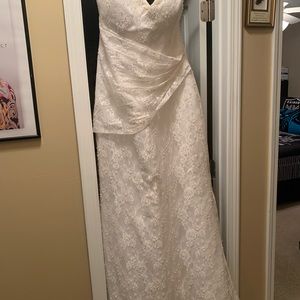 Wedding dress and jr bride dress